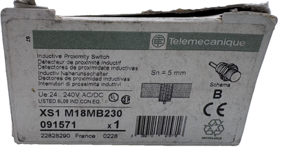 TELEMECANIQUE DETECTEUR DE PROXIMITE XS1 M18MB230  x1