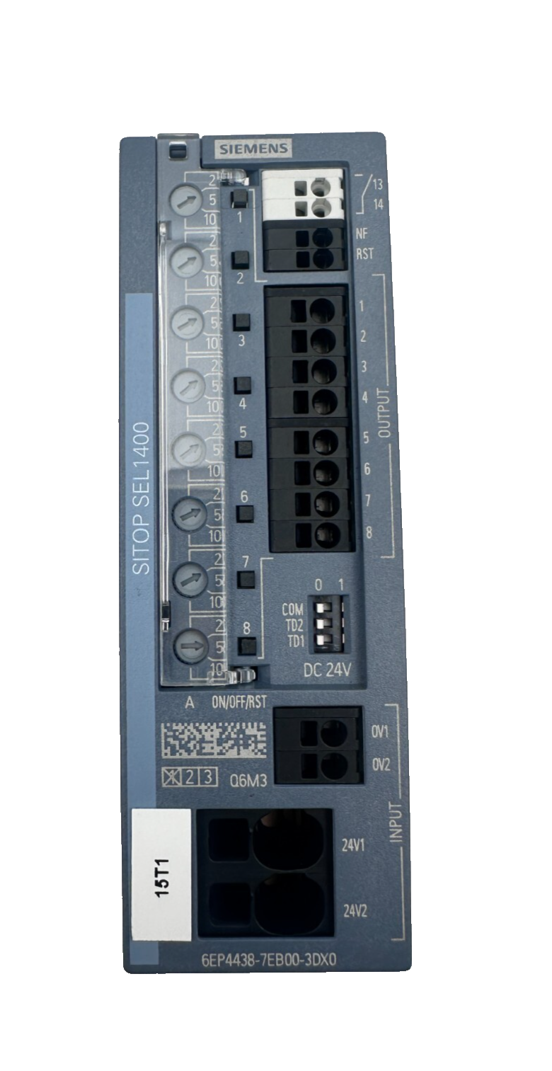 SIEMENS 6EP4438-7EB00-3DX0 SITOP SEL1400 SELECTIVITY MODULE