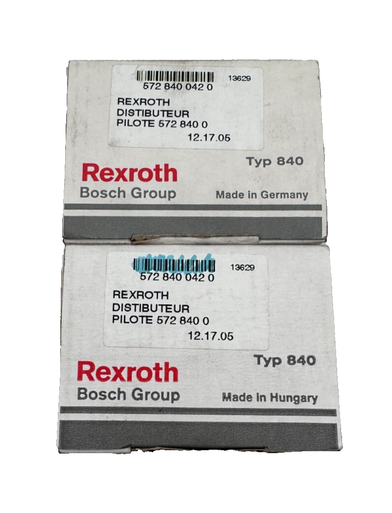 REXROTH TYPE 840 DISTRIBUTEUR PILOTE 5728400 x1pc