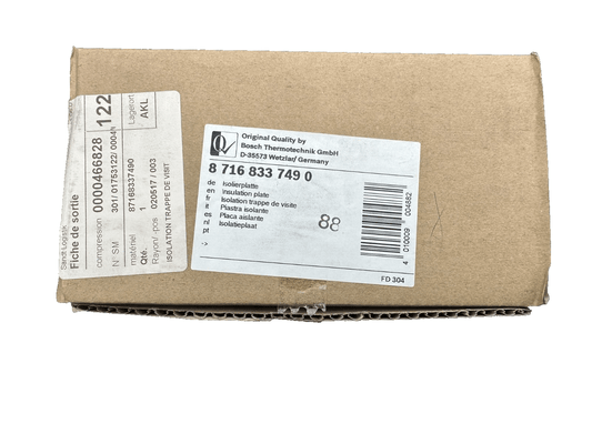ELM LEBLANC BOSCH 87168337490 ISOLATION TRAPPE DE VISITE - KLR Automation