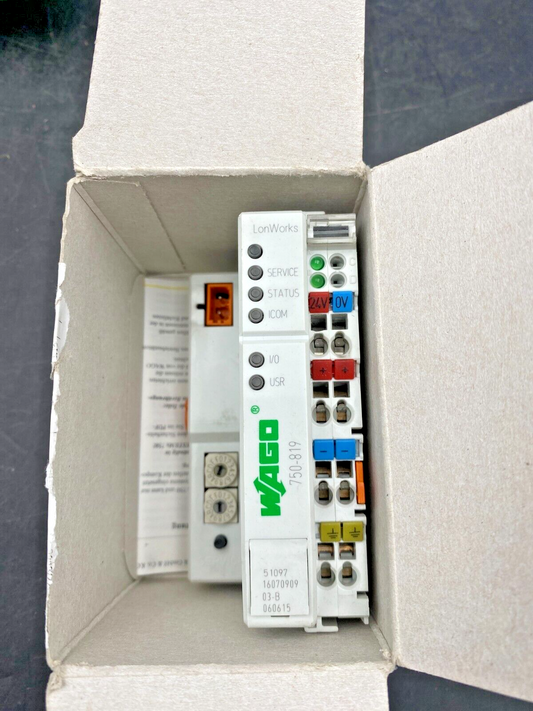 WAGO I/O SYSTEM 750819 CONTROLLER BACNET/IP