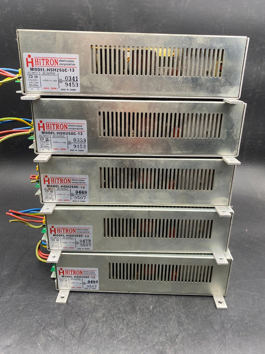 1pc x HITRON HSH250C - 13 POWER SUPPLY - KLR Automation