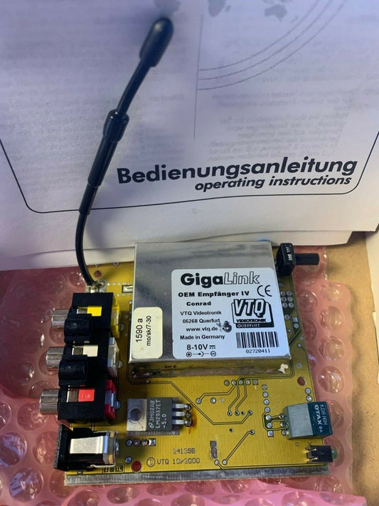 GigaLink OEM sender mit nf eingang empfanger IV - KLR Automation