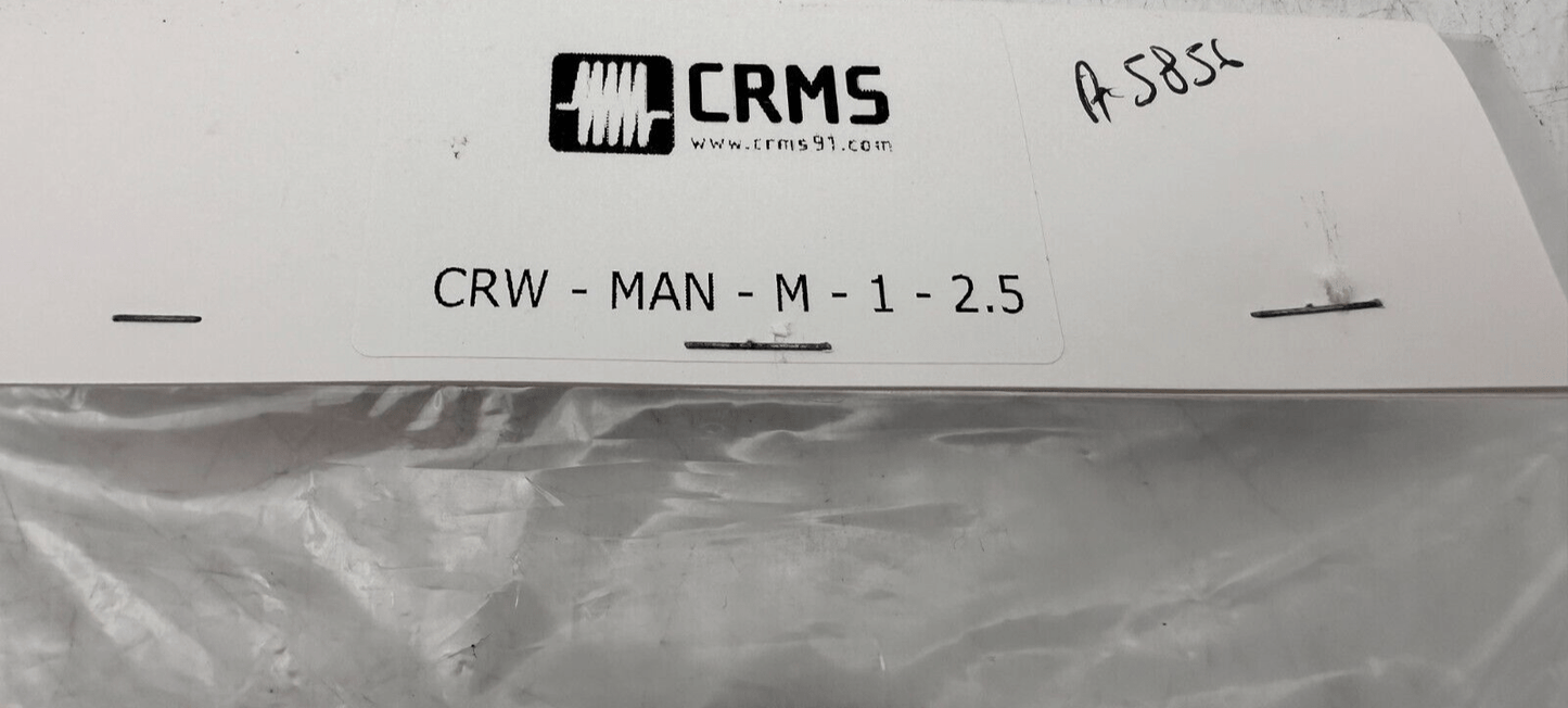CRMS CRW - MAN - M - 1 - 2.5 MANIPULATEUR 1 FONCTION - KLR Automation