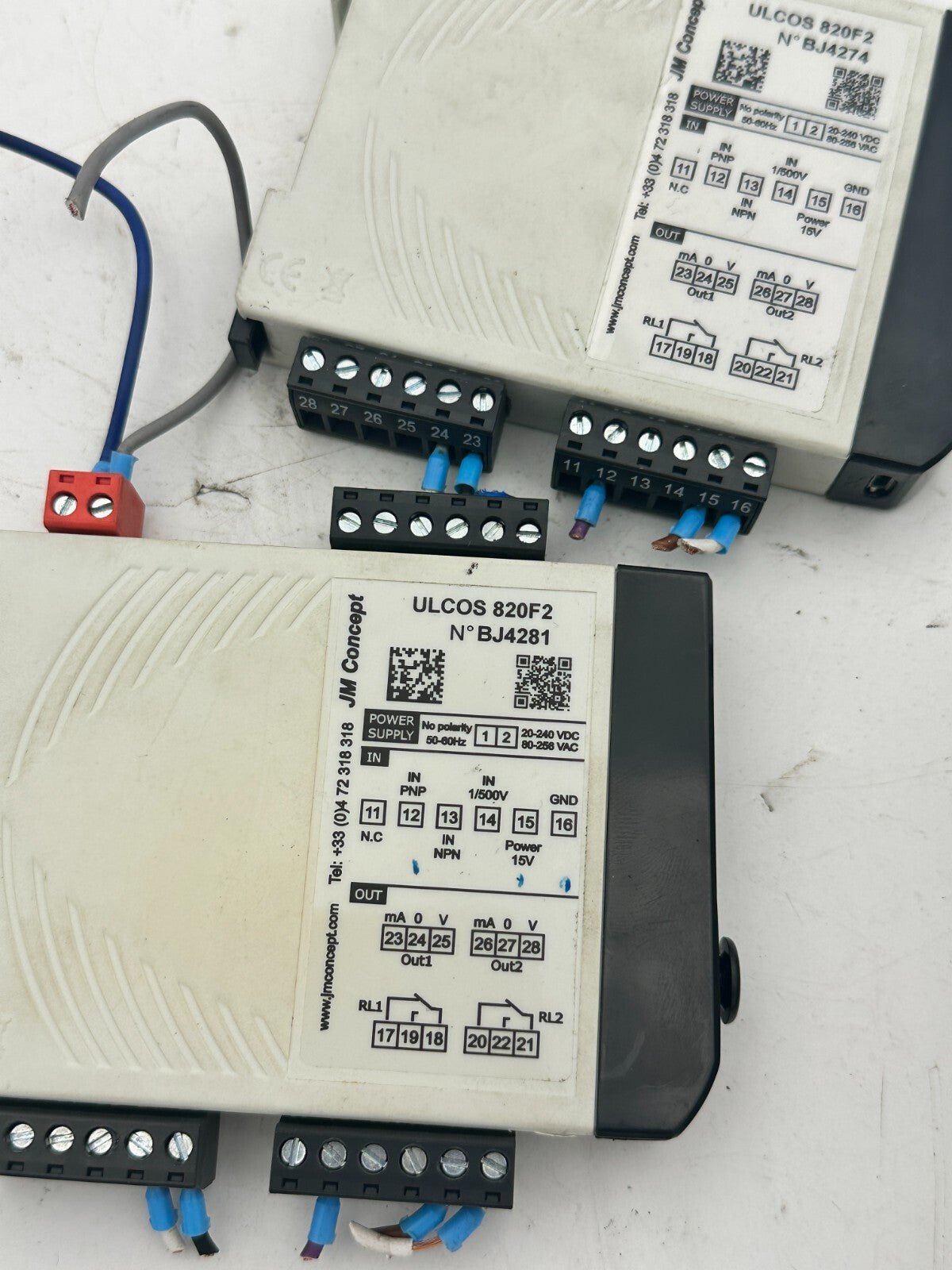 1pc x JM CONCEPT ULCOS 820F2 N°BJ4281 CURRENT CONVERTER 50 - 60Hz 20 - 240 VDC - KLR Automation