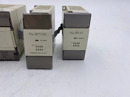 MITSUBISHI Melsec FXon-24MT-DSS + FXon-8EYT-ESS