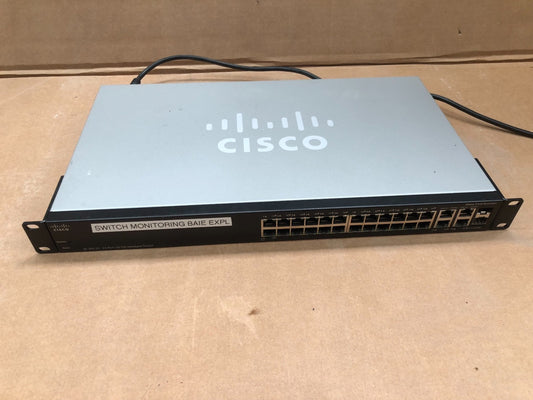 Cisco SF300 - 24 24 - port 10/100 Managed Switch with Gigabit Uplinks - KLR Automation