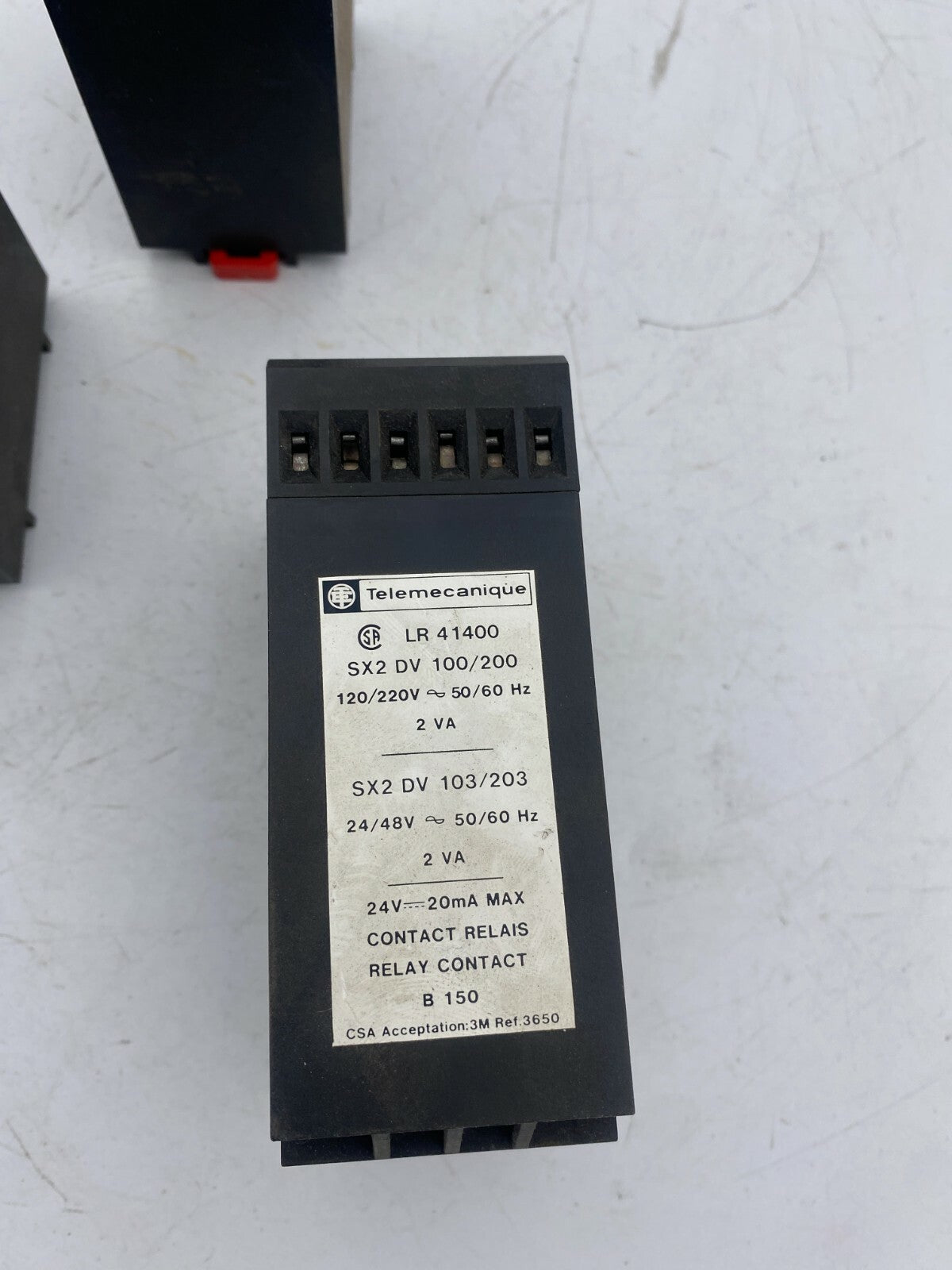 1pc x TELEMECANIQUE LR 41400 Relay Contact SX2 DV 100/200 - KLR Automation