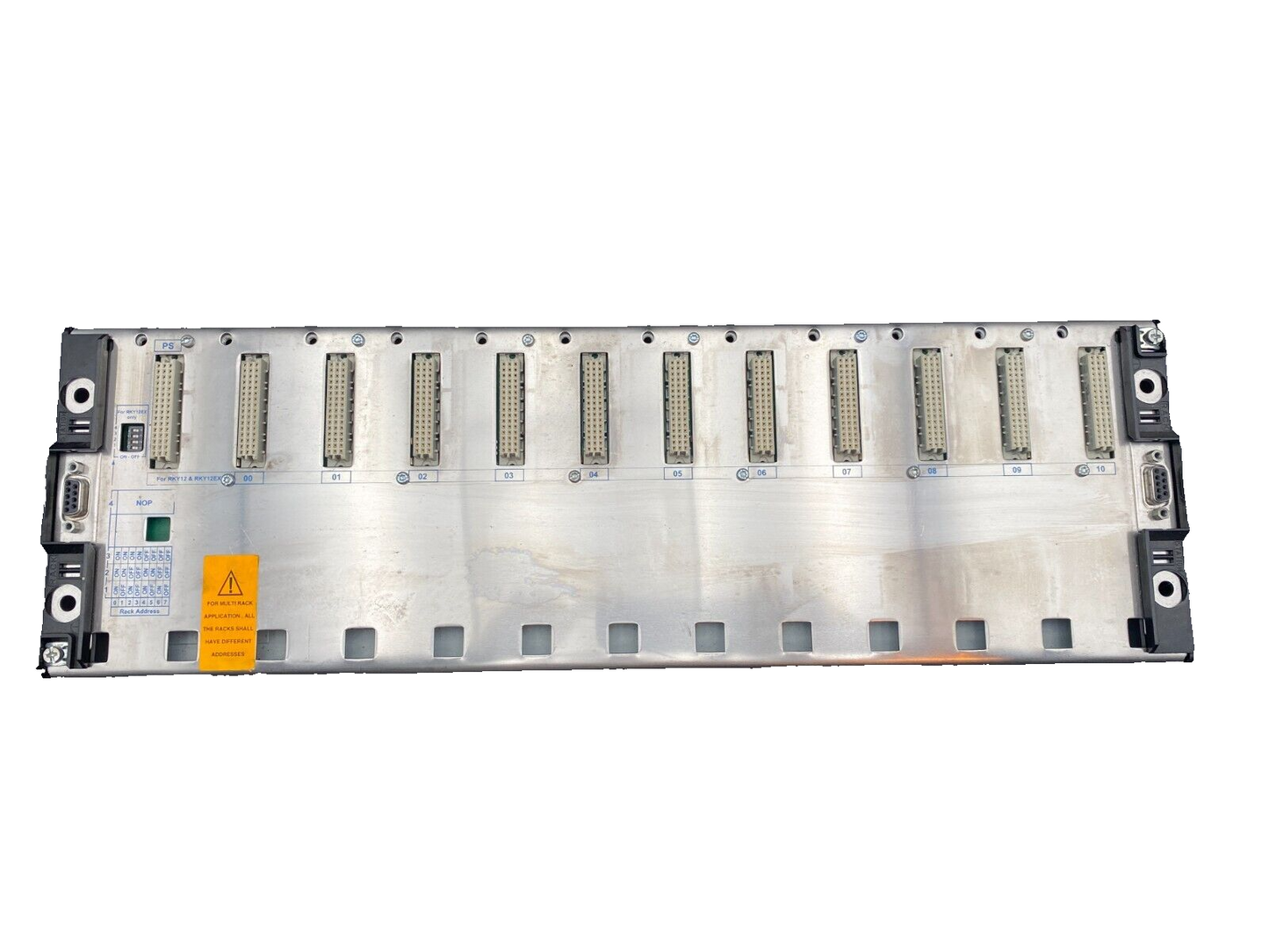SCHNEIDER ELECTRIC MODICON TSXRKY12EX 12 SLOT EXT. RACK PV 01 RL 01