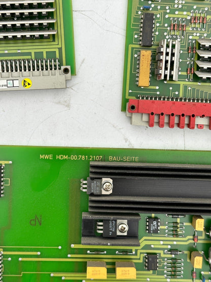 1pc x Heidelberg Control Board MWE 81.186.5385/03. HDM - 00.781.2107 - KLR Automation