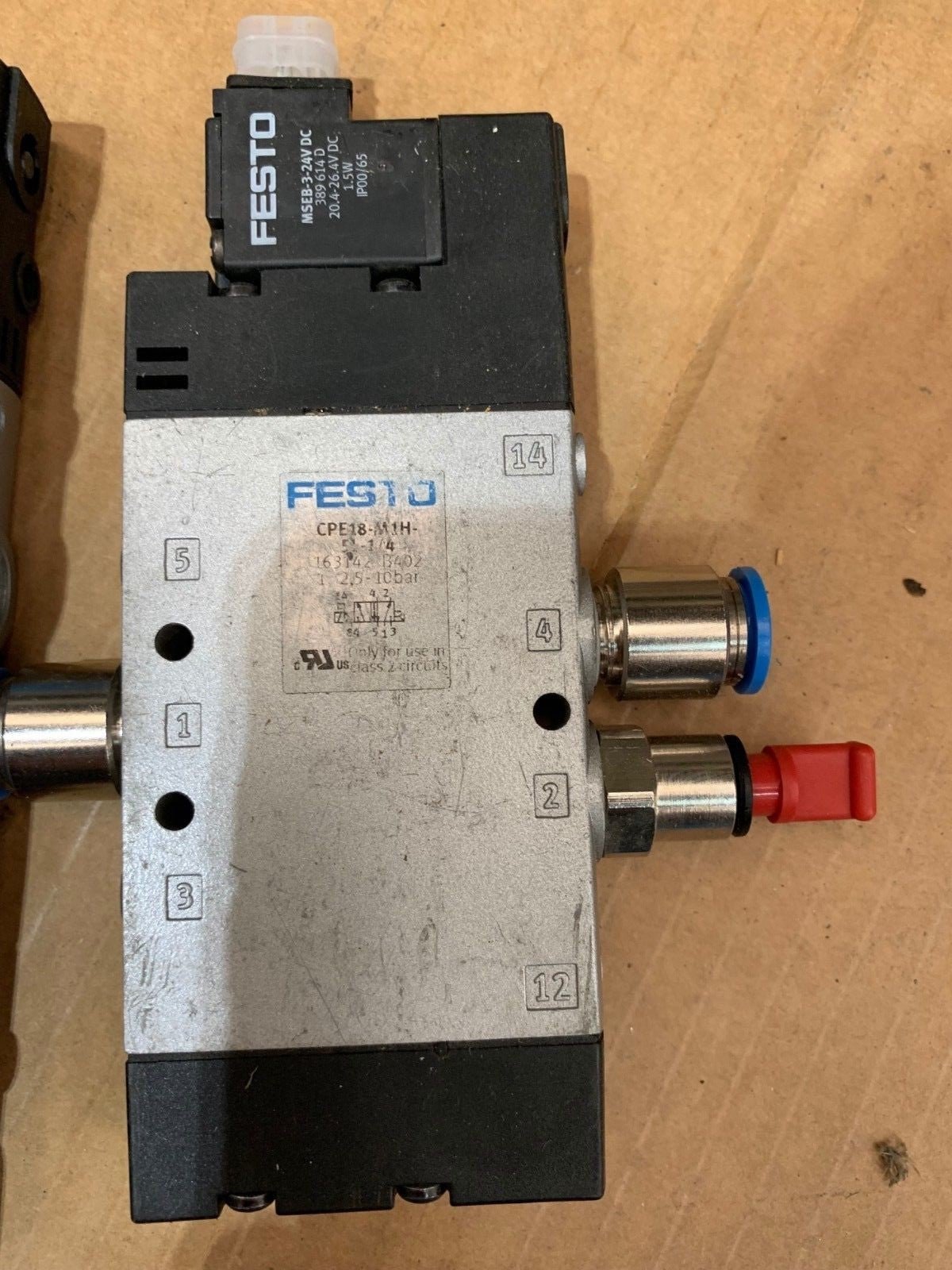 Festo 2x PRS - 3/8 - 4 + 163143 + 163142 + 163157 - KLR Automation