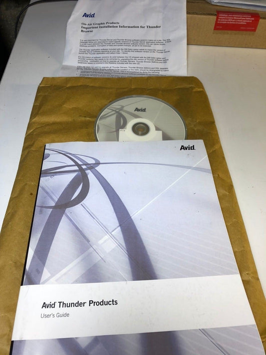 Avid Thunder Product V7.1.5 - KLR Automation