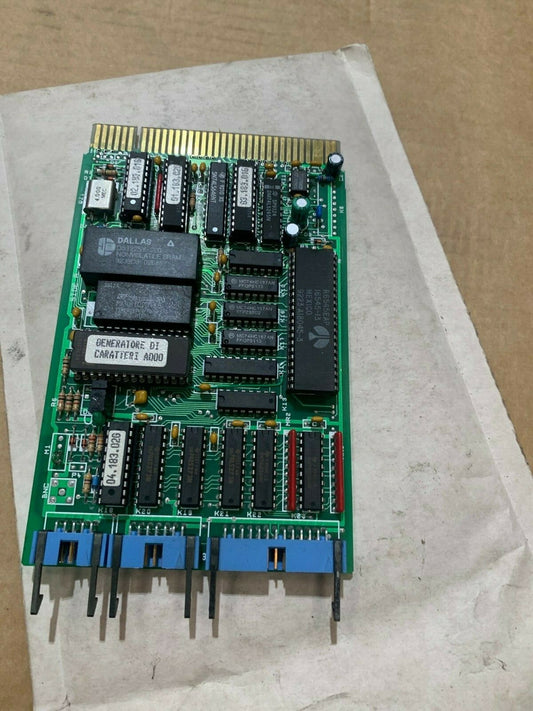   Card  Generatore Di Caratteri A000