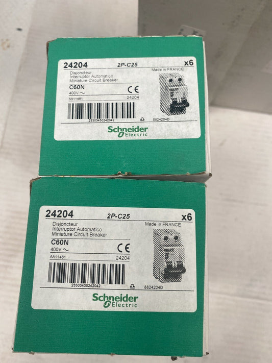 6 pc x SCHNEIDER Telemecanique 24204 C60N - KLR Automation