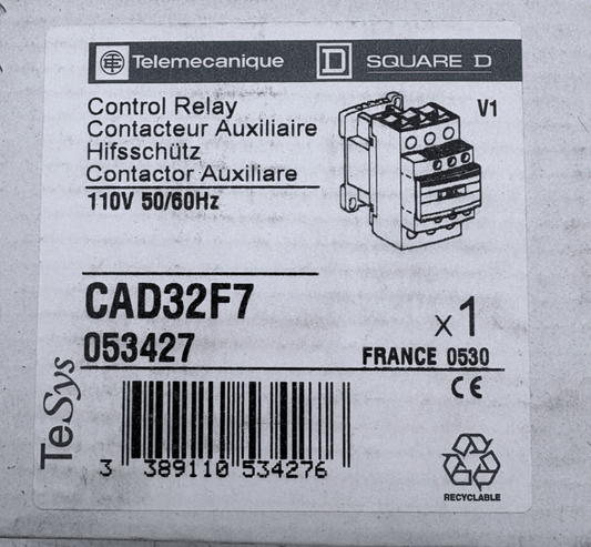 SCHNEIDER ELECTRIC CONTACTEUR AUXILIAIRE CAD32B7 x1 - KLR Automation