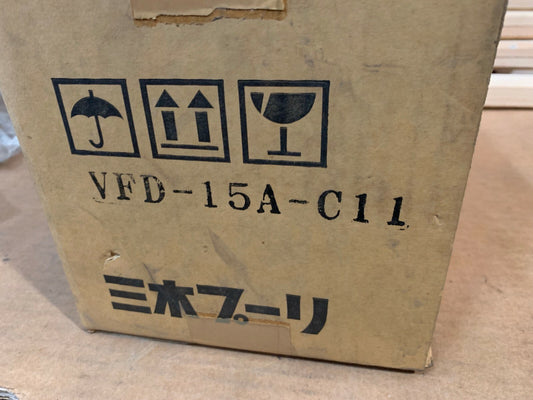 Miki Pulley inverter VFD-15A-C11