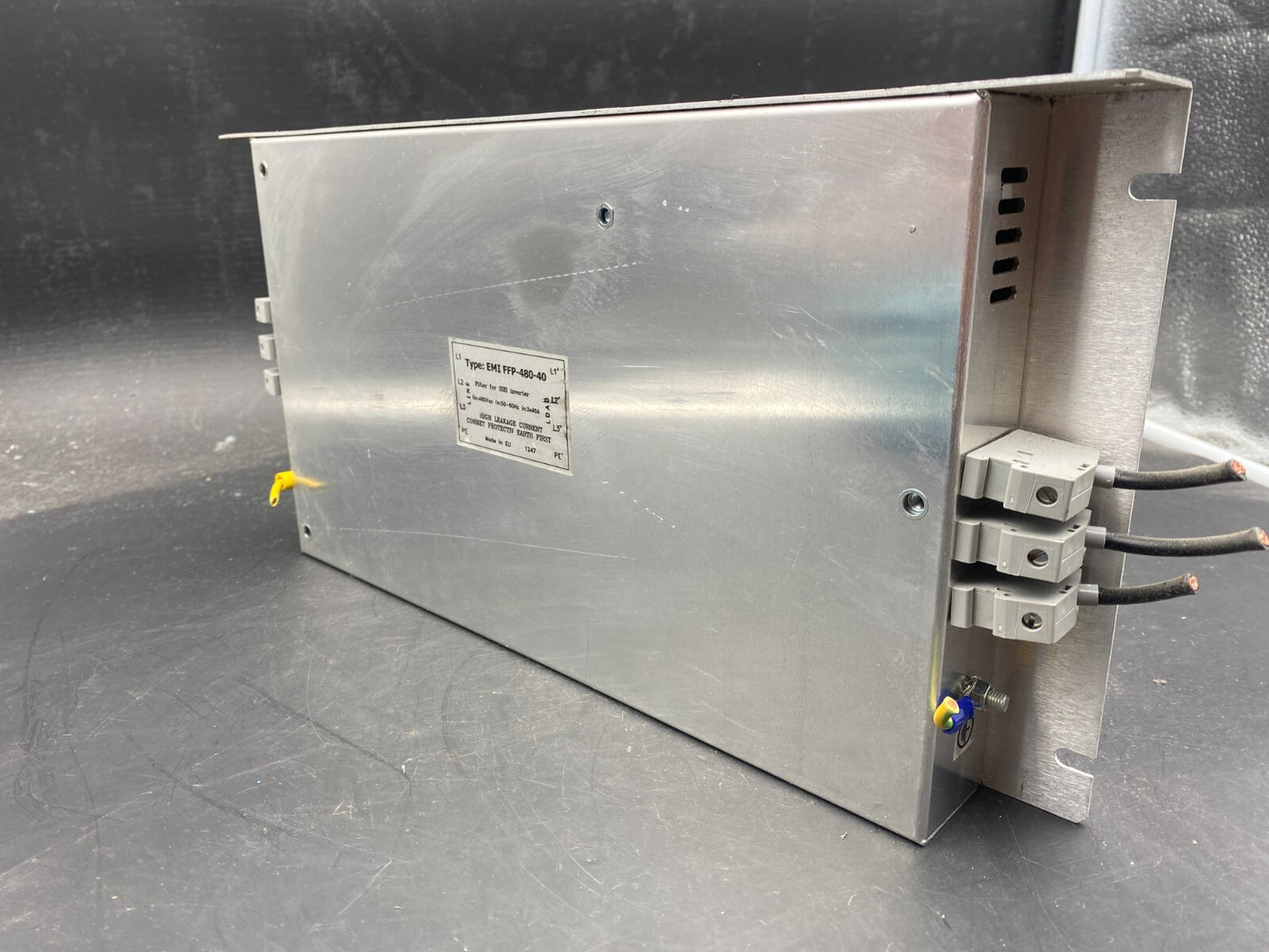 GEFRAN EMI FFP - 480 - 40 FILTER FOR SIEI INVERTER - KLR Automation
