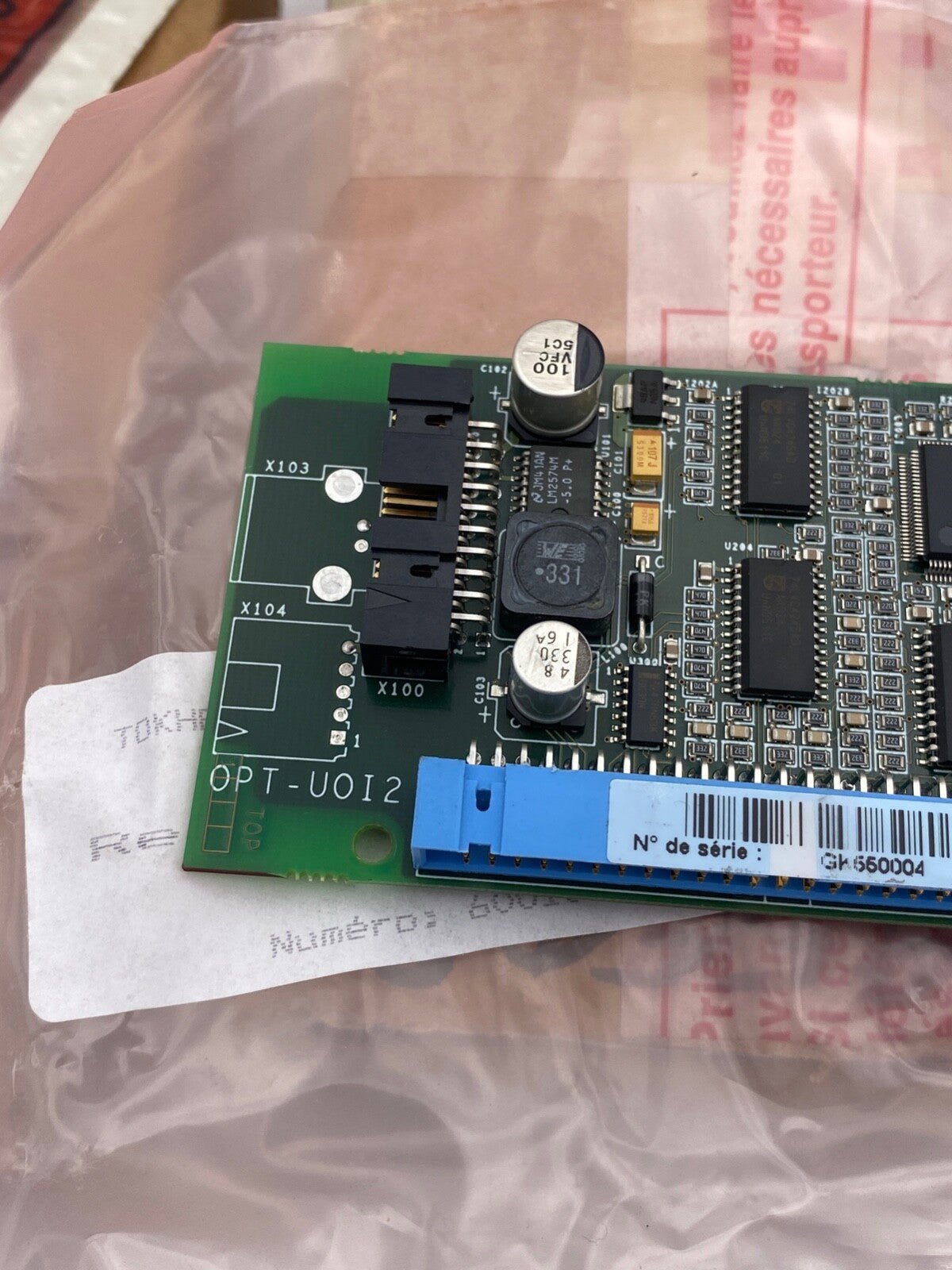 1pc x TOKHEIM Card Board OPT024L2 903495EOB - KLR Automation