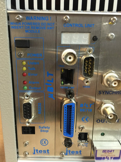 High - End Modular DC Voltage Source BILT Test fréquence substrat semiconducteur - KLR Automation