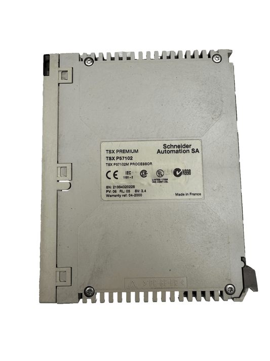 SCHNEIDER ELECTRIC TSX P57102 TSXP57102 TSX P57102M PROCESSOR - KLR Automation