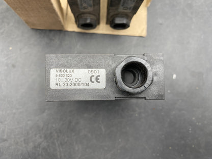 1pc x VISOLUX PEPPERL FUCHS 9.630520 PN419447 RL23 - 2000/104 10 - 30VDC - KLR Automation