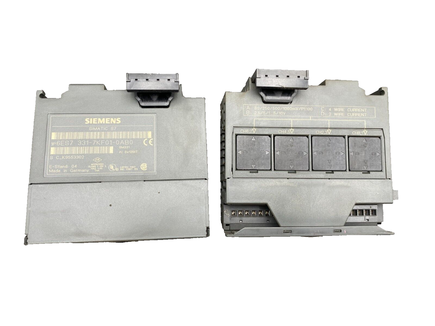 1 pc x SIEMENS SM331 SIMATIC S7 6ES7331-7KF01-0AB0