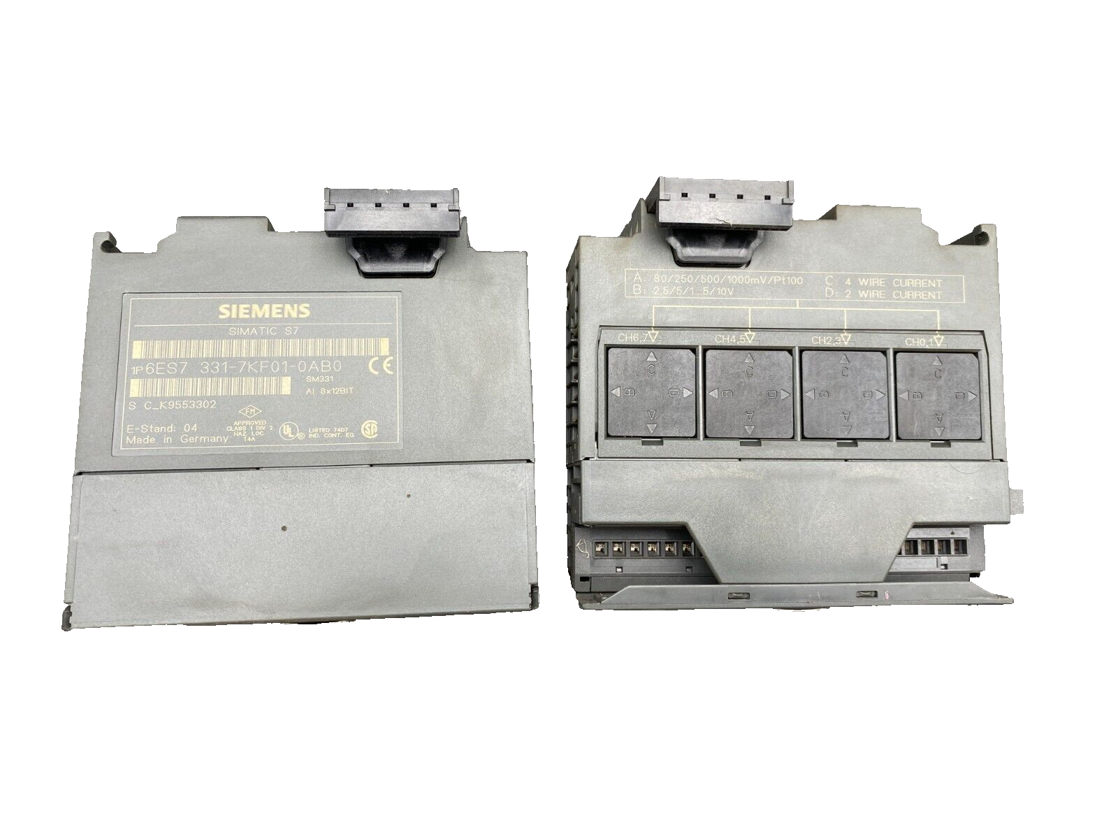 1 pc x SIEMENS SM331 SIMATIC S7 6ES7331-7KF01-0AB0