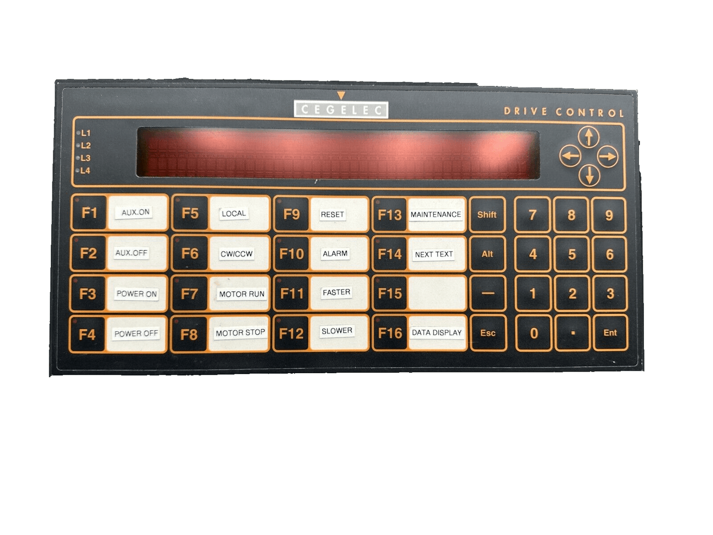 CEGELEC DRIVE CONTROL AFFICHEUR MT80 ( PROVICOM ) - KLR Automation