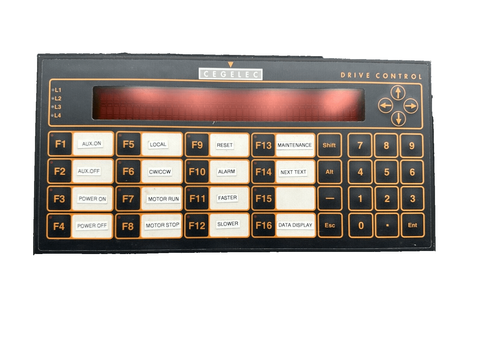 CEGELEC DRIVE CONTROL AFFICHEUR MT80 ( PROVICOM ) - KLR Automation