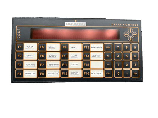 CEGELEC DRIVE CONTROL AFFICHEUR MT80 ( PROVICOM ) - KLR Automation