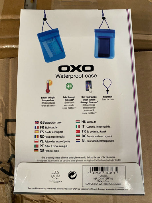 Lot de 150pc x OXO Housse etanche Telephone mobile Waterproof Case Mobile Phone - KLR Automation