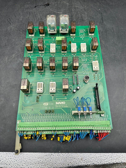 Maho CNC 432 Platine Relais 28A1 27.073600 - KLR Automation