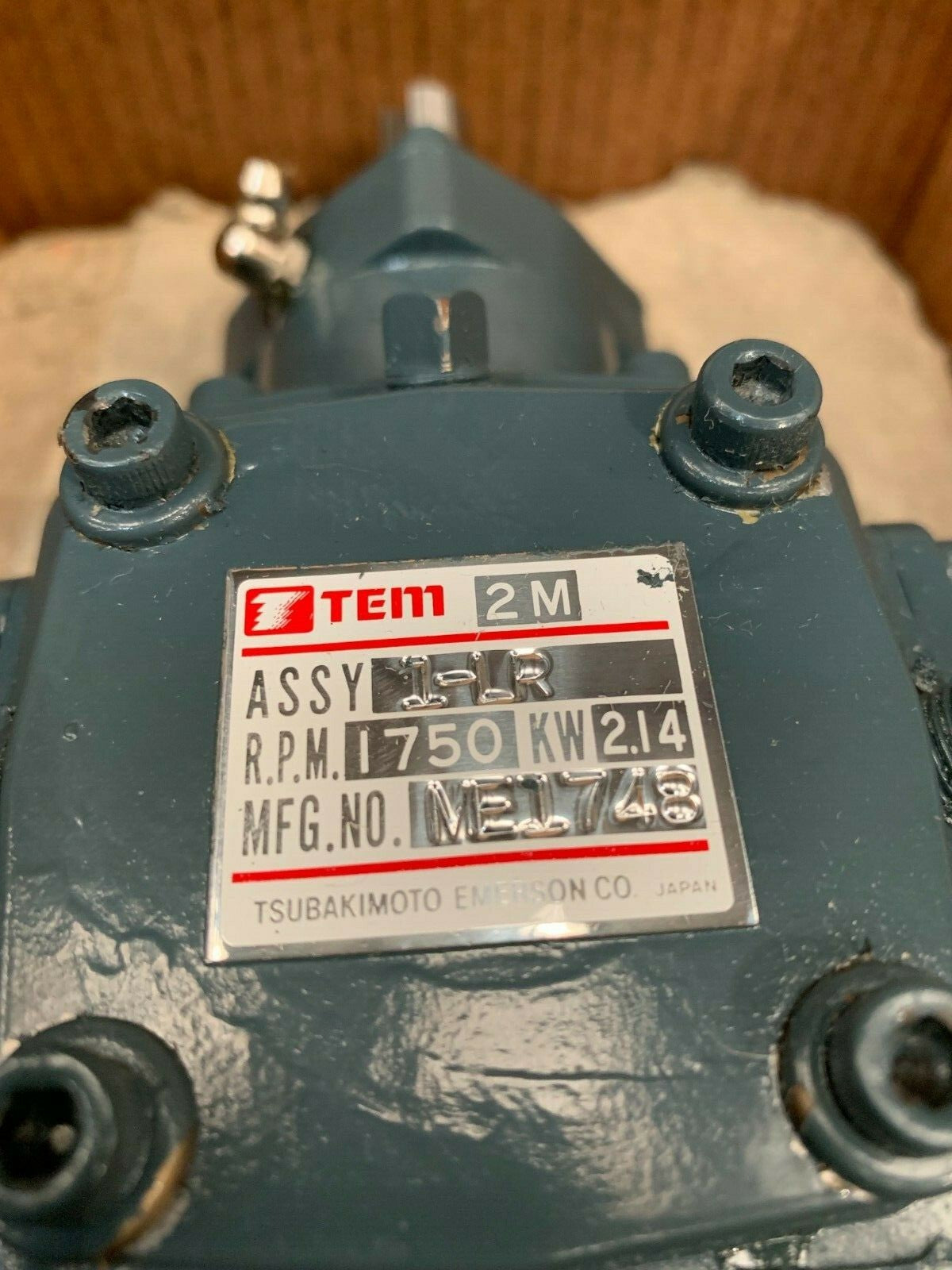 Tsubakimoto Emerson  TEM 2M 1-LR Tsubaki  Gear ED2M 1 LR 