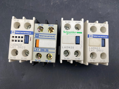 LOT DE TELEMECANIQUE SCHNEIDER ELECTRIC 5 x LADN04 2 x LADN40 4 x LADN20 - KLR Automation