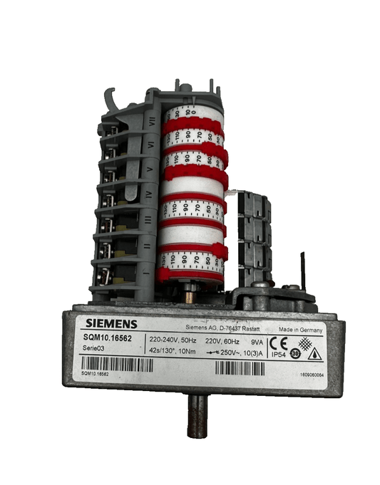 SIEMENS SQM10.16562 220 - 240V 42s/130° 9VA 10Nm ACTUATOR FOR BURNER - KLR Automation