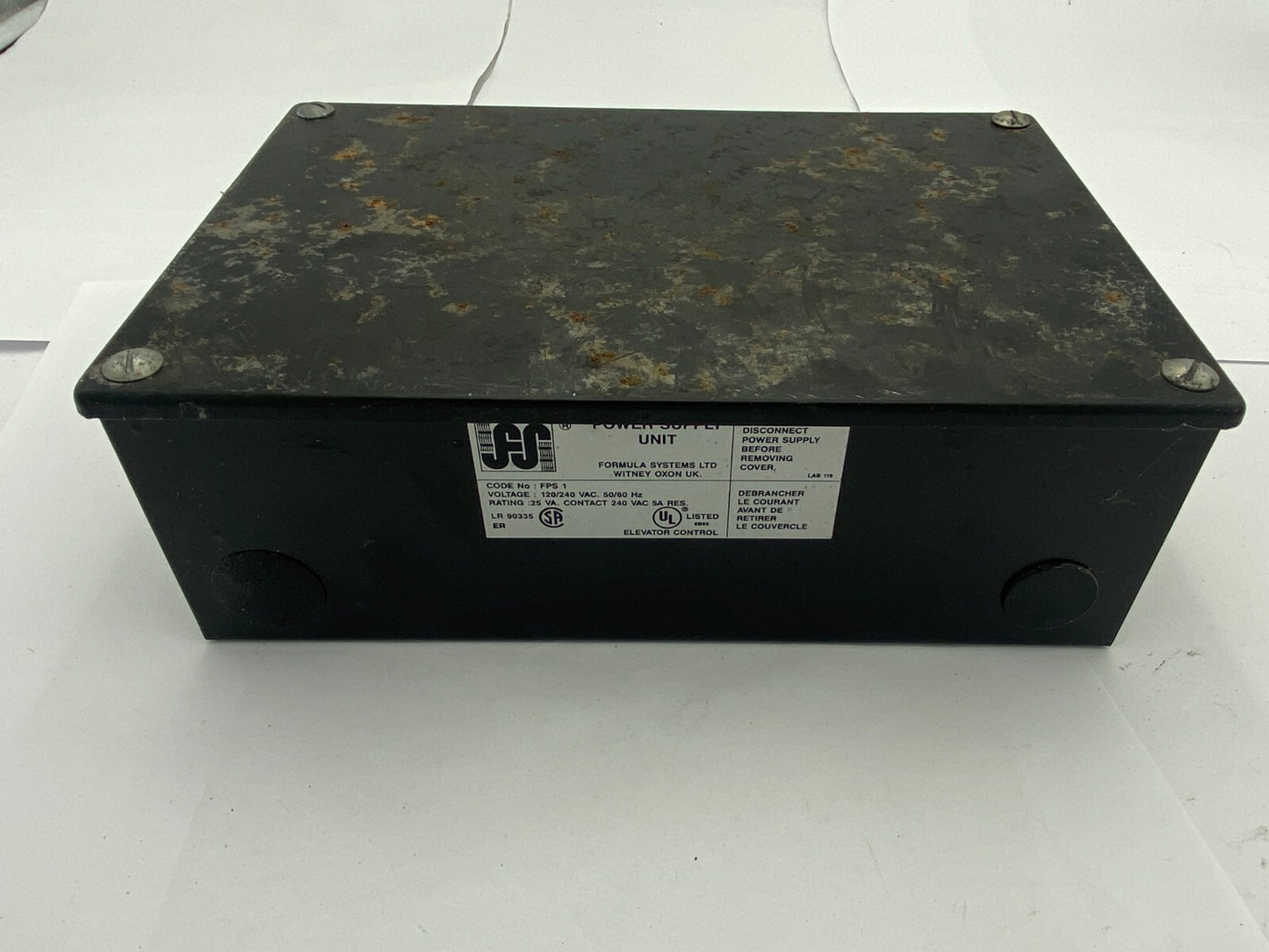 FORMULA SYSTEMS FPS 1 ELEVATOR LIFT CARD POWER SUPPLY UNIT  Elevator parts lift