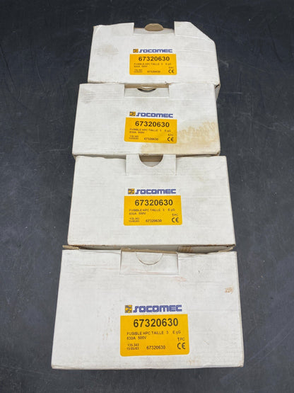 1 pc x SOCOMEC 67320630 FUSIBLE HPC TAILLE 3 630A 500V - KLR Automation