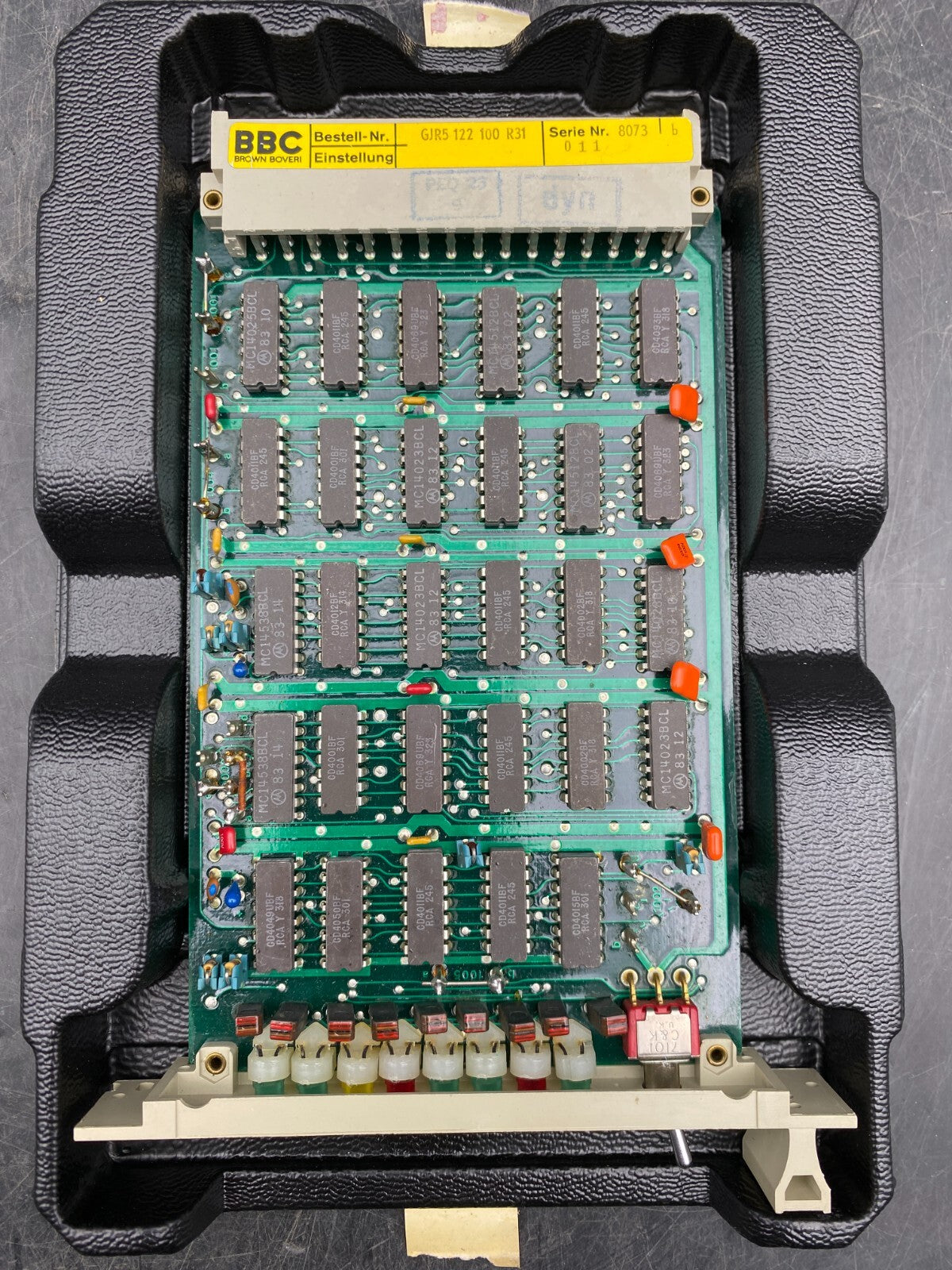 BBC 05AX05 GJR5 122 100 R31 PLC MODULE
