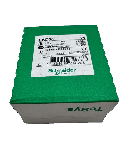SCHNEIDER ELECTRIC LRD06 RELAY - KLR Automation