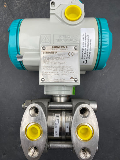 SIEMENS SITRANS P DSIII DIFFERENTIAL PRESSURE 7MF44331DE021PC1-Z 7MF4433