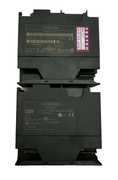 LOT DE 4 SIEMENS 6ES7153 - 1AA03 - 0XB0 6ES7321 - 1BL00 - 0AA0 6ES7331 - 7KF02 - 0AB0 - KLR Automation