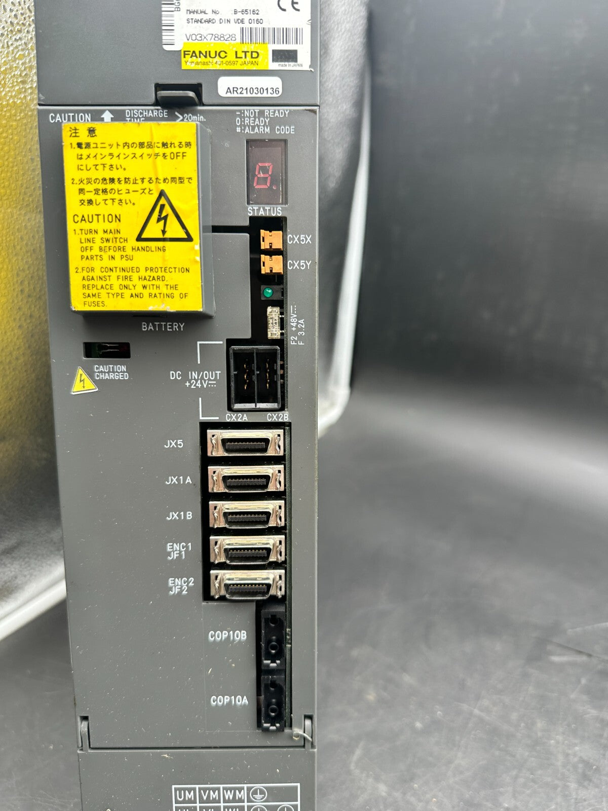 FANUC SERVO AMPLIFIER MODULE A06B-6097-H205 MODULE Tested Warranty