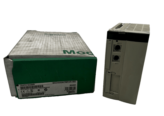 SCHNEIDER ELECTRIC TSXP57203MR STD EXCH 572X3 PL7 PROCESSOR PV:18 RL:08 SV:6.2 - KLR Automation