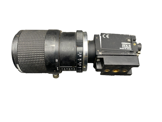OMRON ZFX-S CAMERA 24VDC + COMPUTAR TEC M55 TELECENTRIC 55mm x1pc