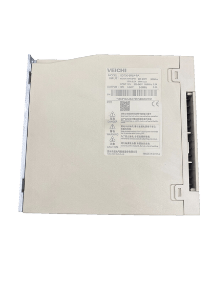 VEICHI SD700 - 5R5A - PA 1PH/3PH 200 - 240V 8.5A - 4.2A SERVO DRIVE - KLR Automation