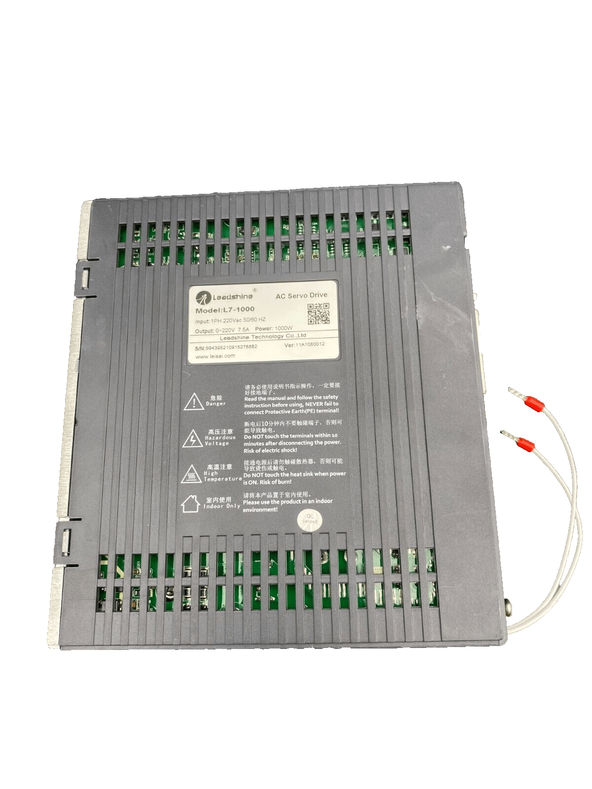LEADSHINE L7 - 1000 1PH 220VAC 7.5A 1000W x1pc - KLR Automation