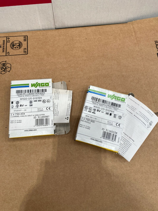 2 x WAGO 750 - 600 - KLR Automation