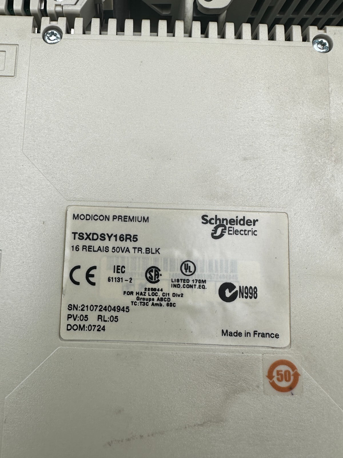1pc x Schneider - Electric TSXDSY16R5 - KLR Automation