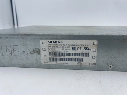 SINAMICS BASIC LINE FILTER 16KW 6SL3000-0BE21-6DA0