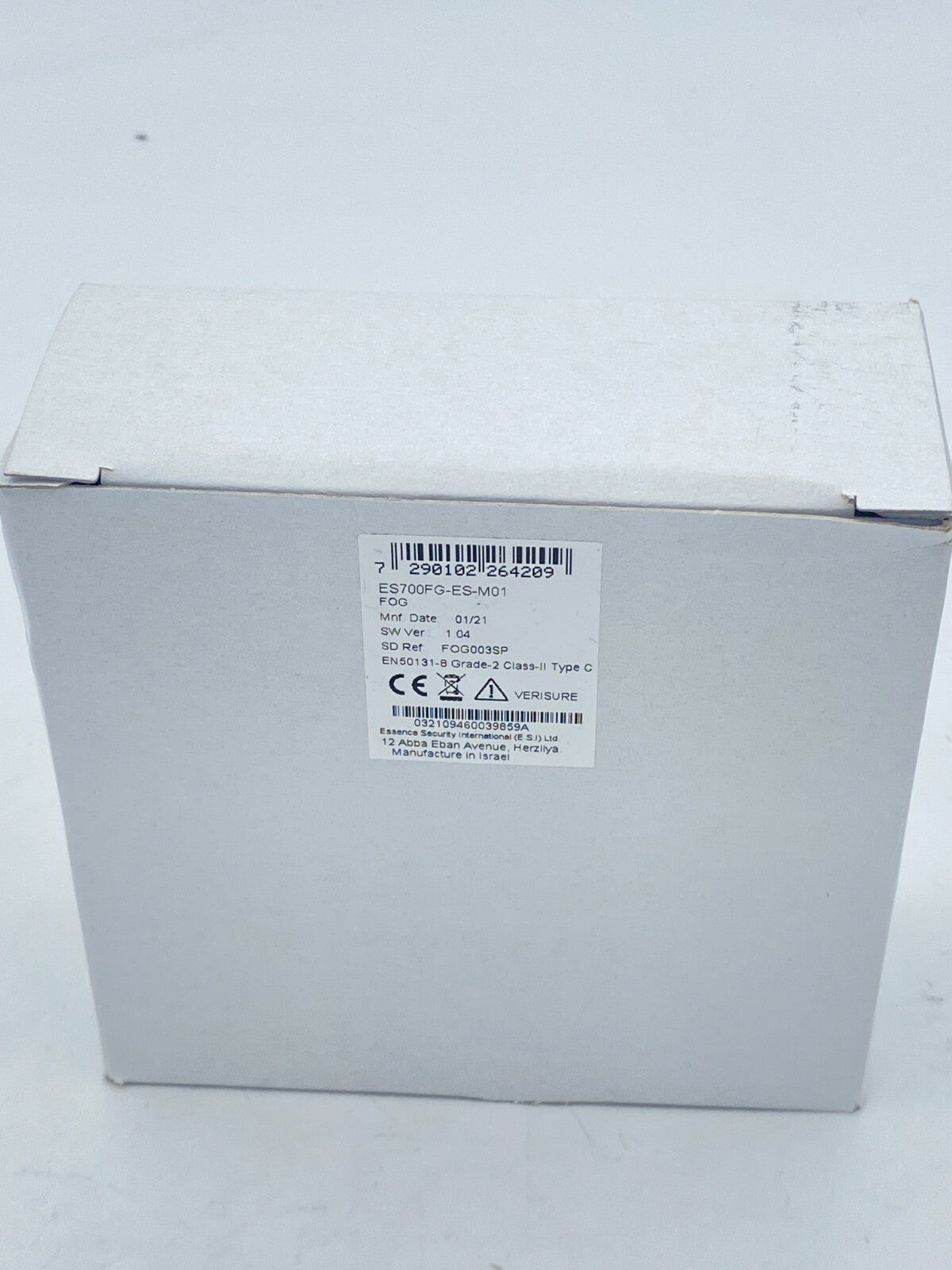 Support ZERO VISION ES700FG - ES - M01 Alarme Verisure New version 2021 - KLR Automation